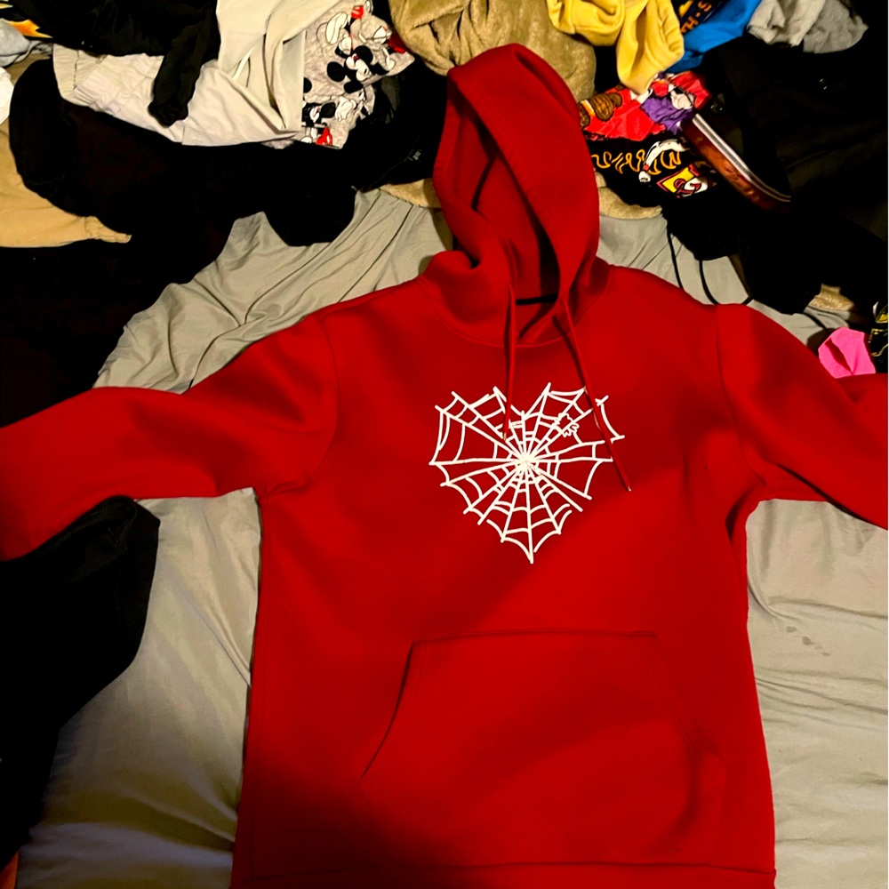 MEN SHEIN hoodie used but no flaws polyester size XL